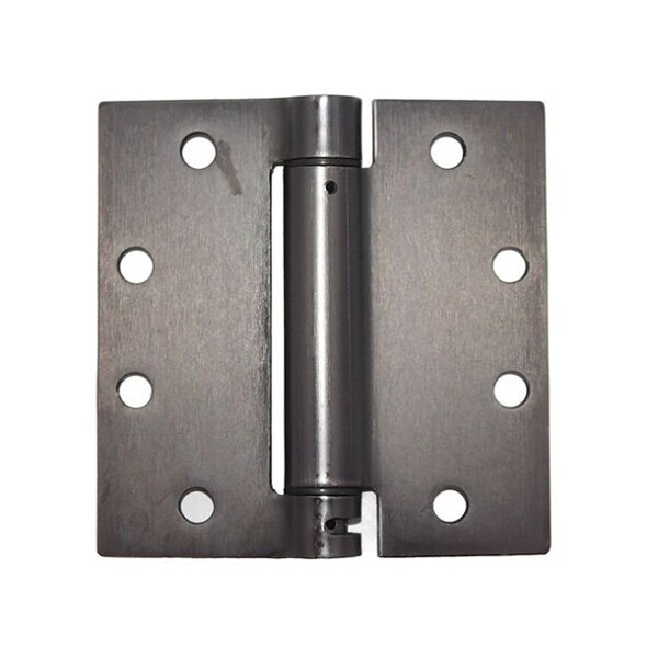 Don-Jo Full Mortise 4-1/2" x 4-1/2" Square Corner Standard Weight Template Spring Hinge SH74545640 - main